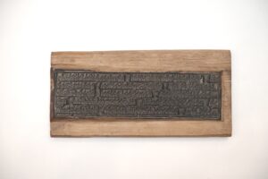 Tybetańska matryca do druku