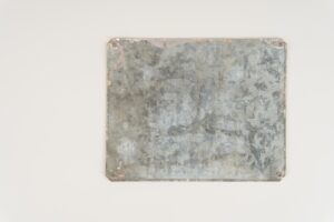 Tabliczka adresowa "RZEJOWICE 34, PREZYD. G.R.N. (Prezydium Gromadzkiej Rady Narodowej), 1950, rewers